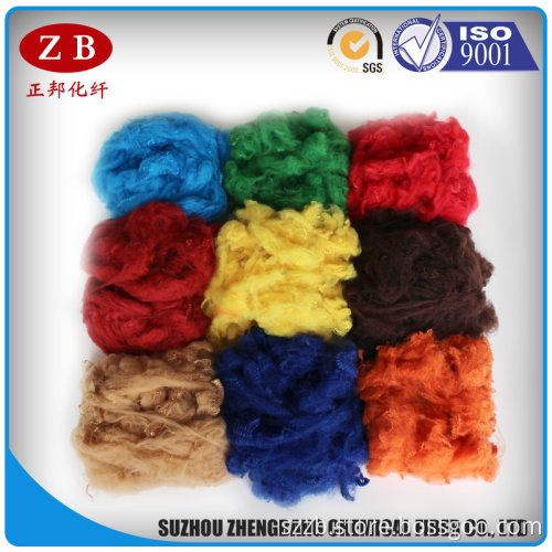 0.9D-70D pet bottles recycled polyester staple fiber/pet fiber
